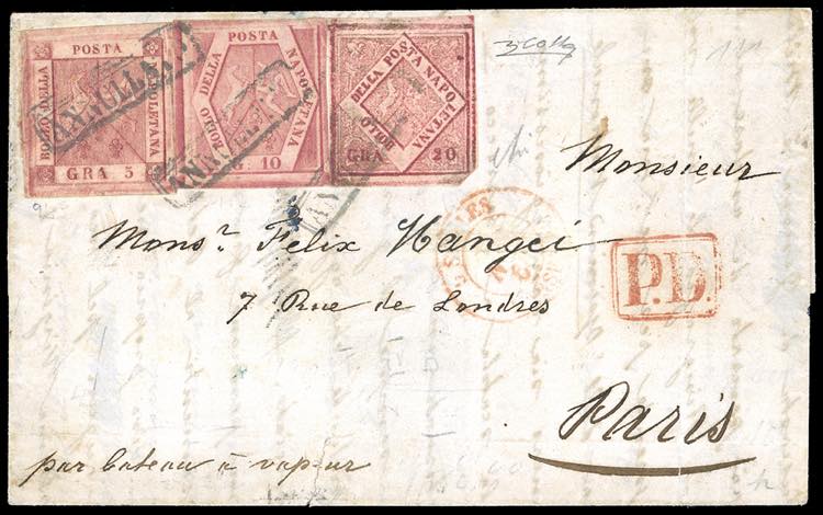 1860 - 20 grana carminio, falso ... 