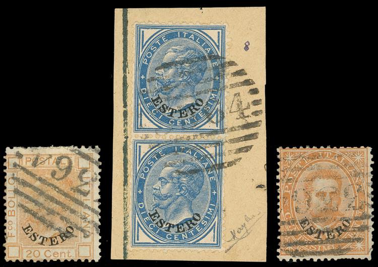 SUSA 1881 - Due francobolli ... 