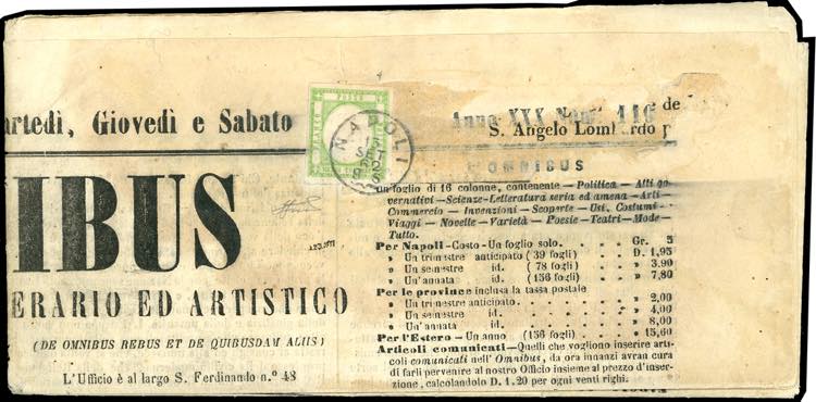 1862 - 1/2 tornese verde (17), ... 