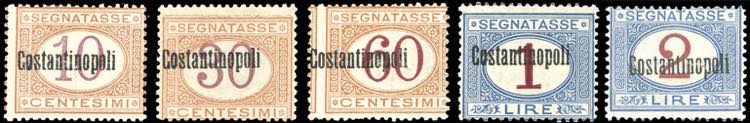 COSTANTINOPOLI SEGNATASSE 1922 - ... 