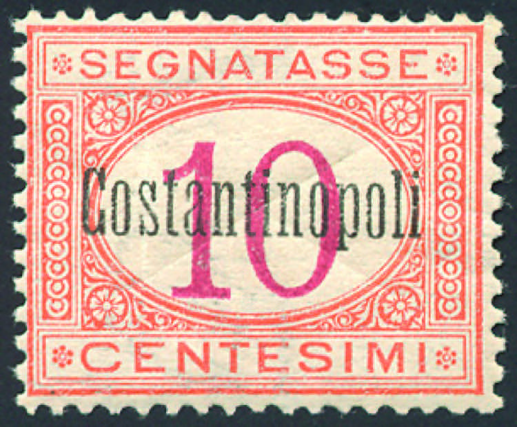 COSTANTINOPOLI SEGNATASSE 1922 - ... 
