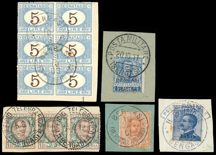 BENGASI 1901/1916 - Cinque ... 