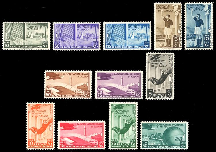 1934 - Mondiali di Calcio, serie ... 