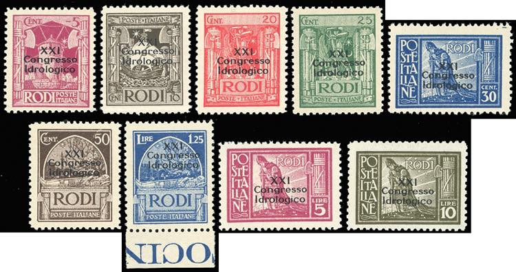 1930 - Congresso Idrologico, serie ... 