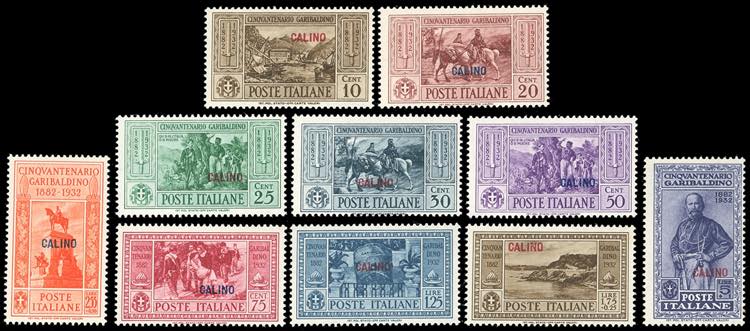 CALINO 1932 - Garibaldi, serie ... 