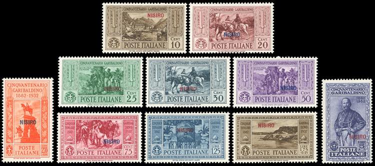 NISIRO 1932 - Garibaldi, serie ... 