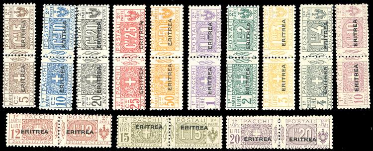 PACCHI POSTALI 1917/24 - Nodo di ... 