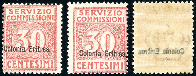 SERVIZIO COMMISSIONI 1916 - Le tre ... 