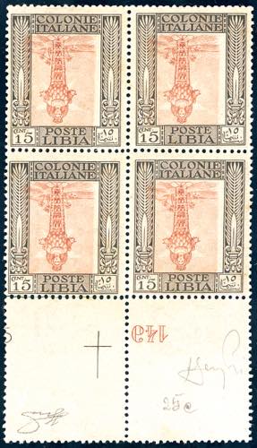 1921 - 15 cent. bruno e arancio ... 