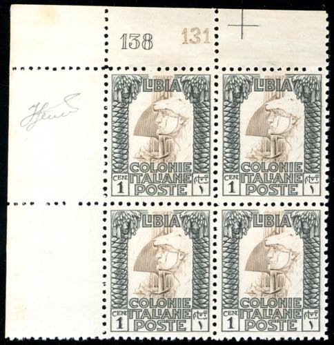 1930 - 1 cent. Pittorica, dent. 11 ... 