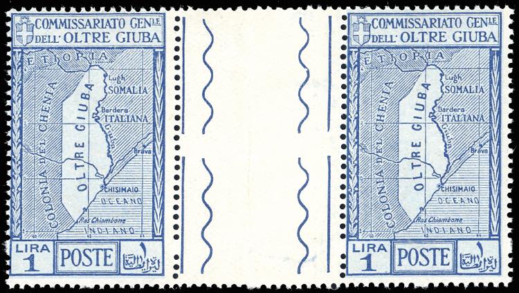 1926 - 1 lira azzurro Annessione ... 