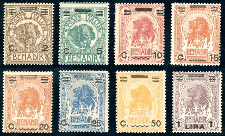 1922 - Soprastampati, serie ... 