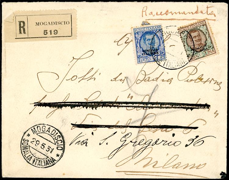 1931 - 1 lira, 1,25 lire Floreale ... 