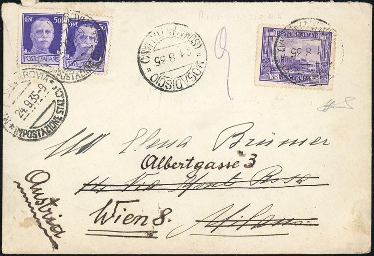 1935 - 50 cent. Pittorica (175), ... 