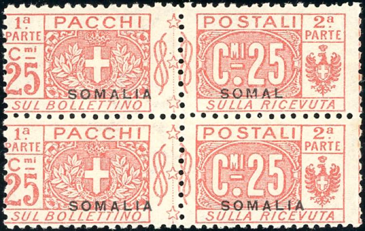PACCHI POSTALI 1923 - 25 cent. ... 
