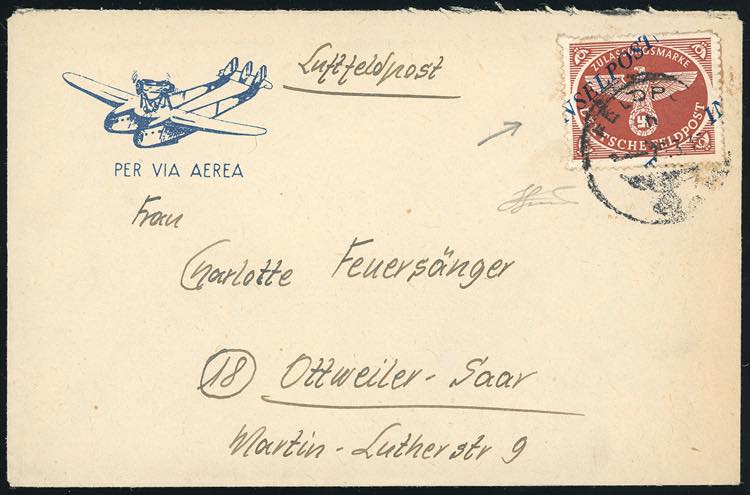 OCCUPAZIONE TEDESCA EGEO 1945 - ... 