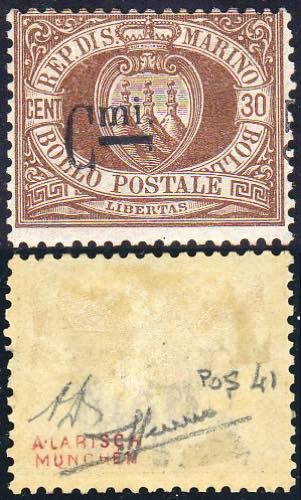 1892 - 5 cent. su 30 cent., ... 