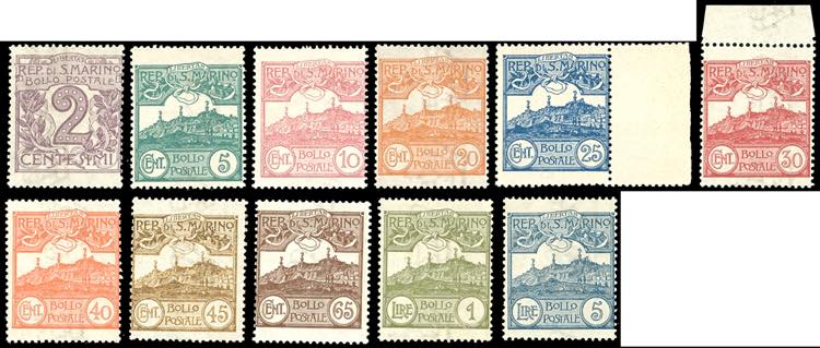 1903 - Cifra o Veduta, serietta di ... 