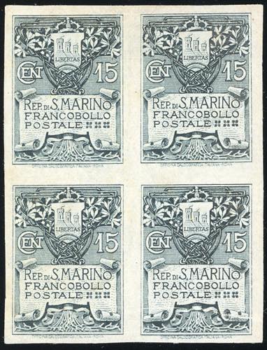 1907 - 15 cent. Stemma (48), prova ... 