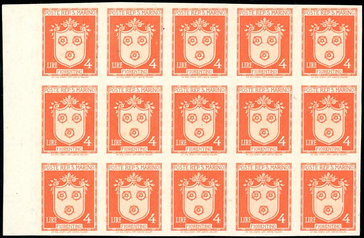 1945 - 4 lire Stemmi, non ... 