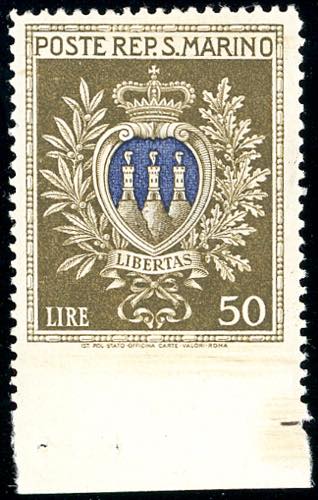 1946 - 50 lire Stemmi, non ... 