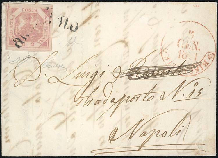 BISCEGLIE, svolazzo + cerchio ... 