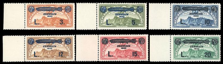 1933 - Zeppelin, serie completa ... 