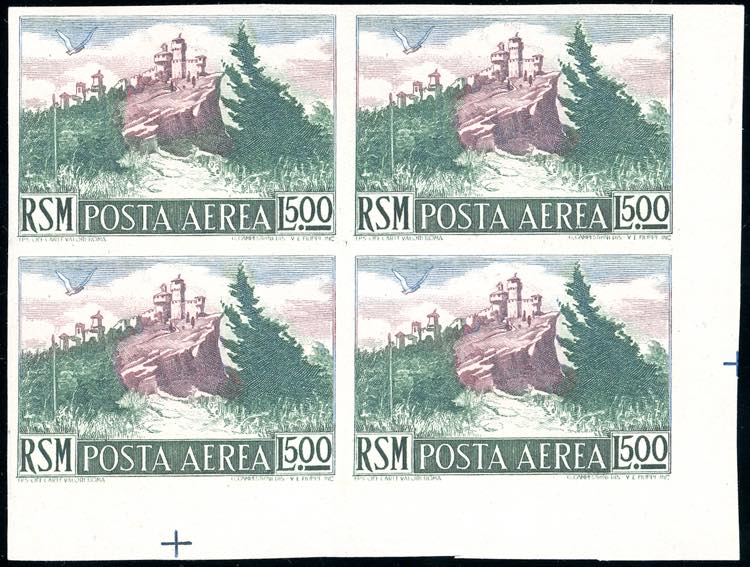 1950 - 500 lire Vedute, non ... 