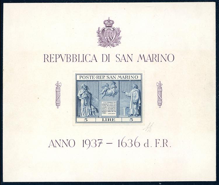 1937 - 5 lire Indipendenza, ... 