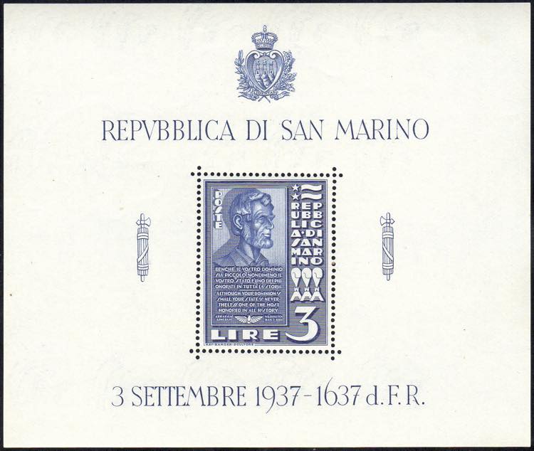 1937 - 3 lire Indipendenza (2), ... 