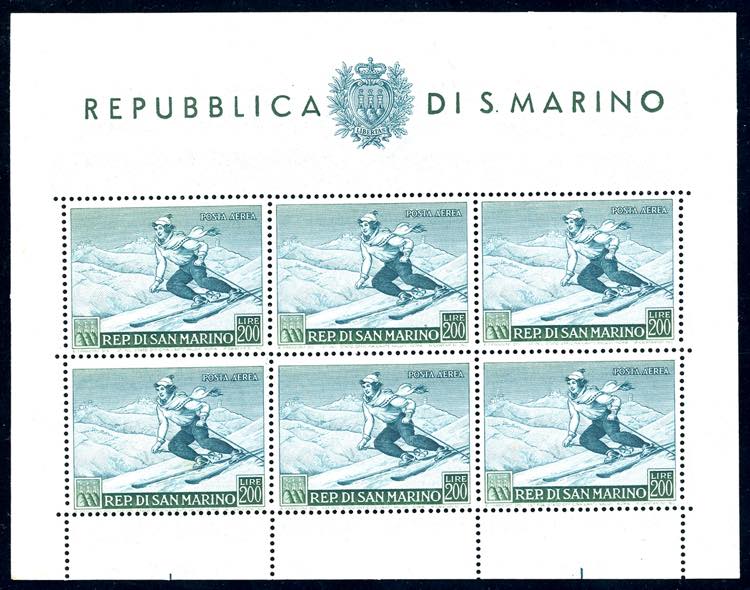 1953 - 200 lire Sciatrice, ... 