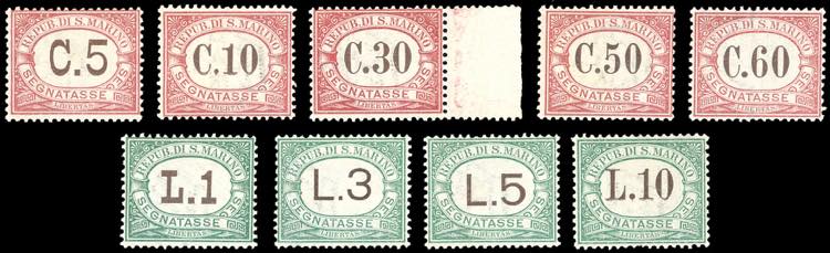 1924 - Colori cambiati, serie ... 