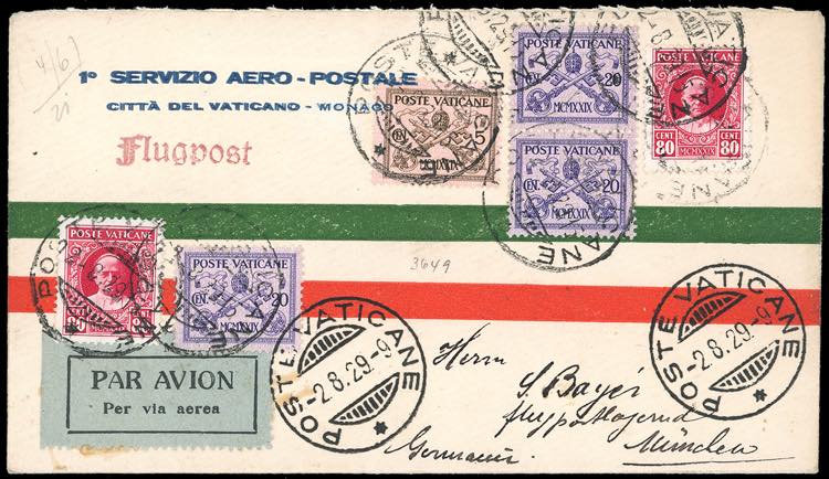 1929 - 5 cent., 10 cent., singolo ... 