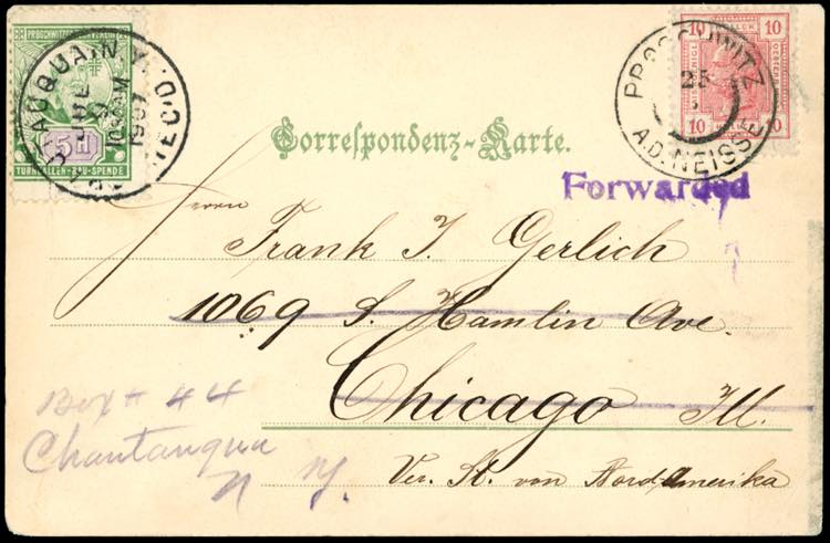 AUSTRIA/STATI UNITI DAMERICA 1907 ... 