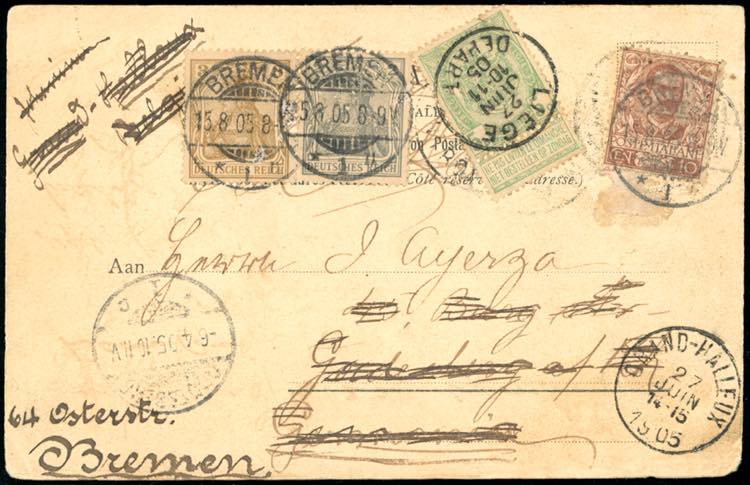 BELGIO/ITALIA/GERMANIA 1905 - ... 