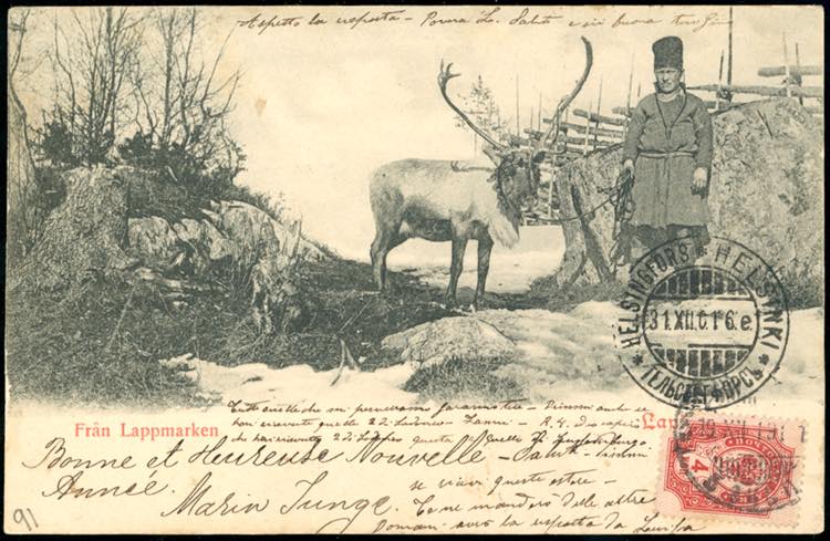 FINLANDIA/ITALIA 1901 - Redirected ... 