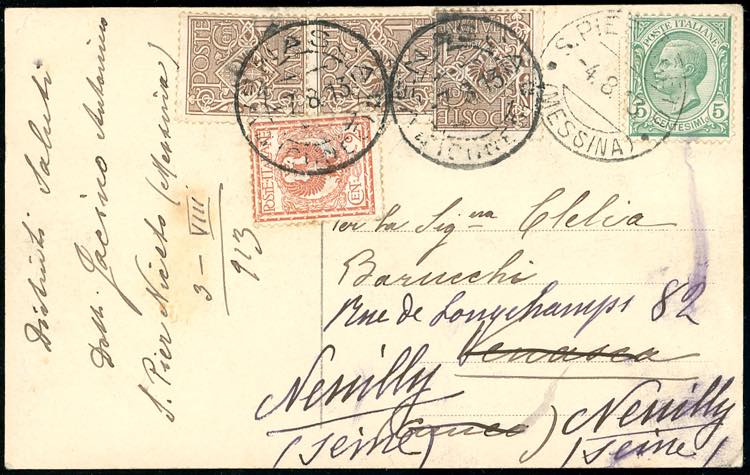 FRANCIA/ITALIA 1913 - Redirected ... 