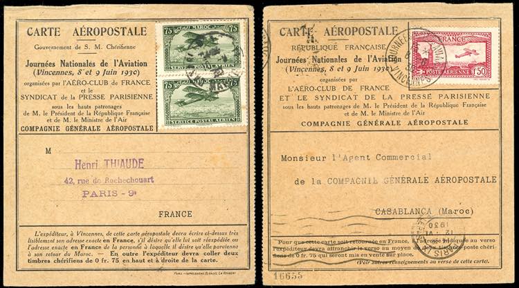 FRANCIA/MAROCCO 1930 - Redirected ... 