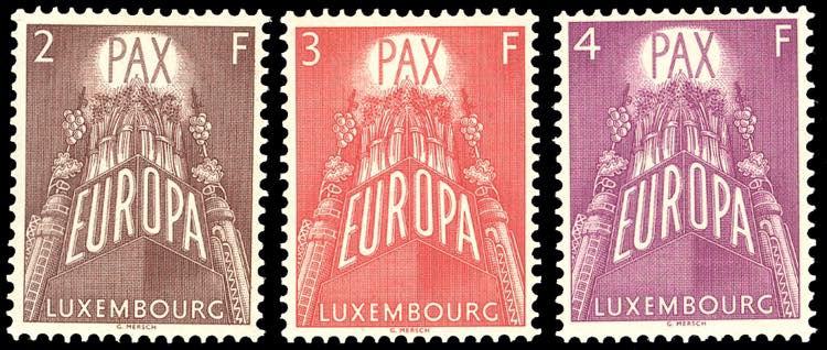 LUSSEMBURGO 1957 - Europa Pax, ... 