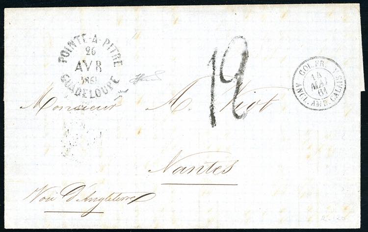 COLONIE FRANCESI-GUADALUPA 1861 - ... 