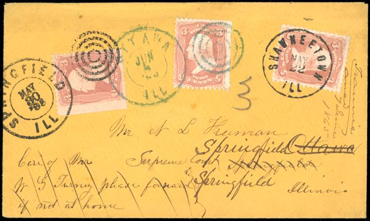 STATI UNITI DAMERICA/CANADA 1864 ... 