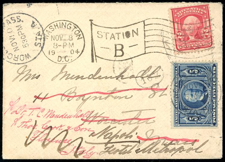 STATI UNITI DAMERICA/ITALIA 1904 ... 