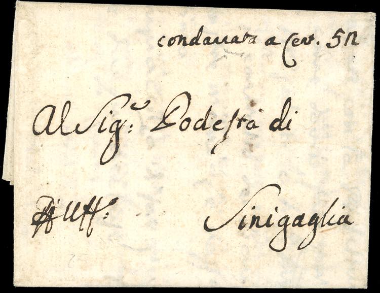 1813 - Lettera prefilatelica da ... 