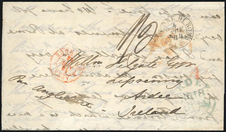 1844 - Lettera prefilatelica da ... 