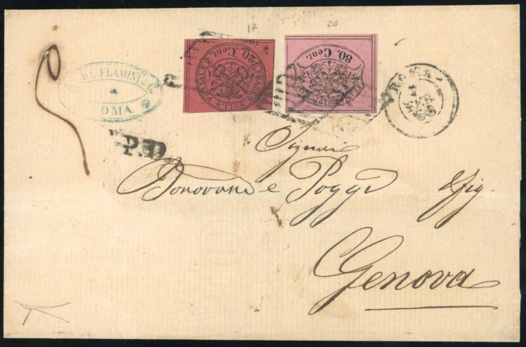 1968 - 80 cent. rosa lillaceo, ... 