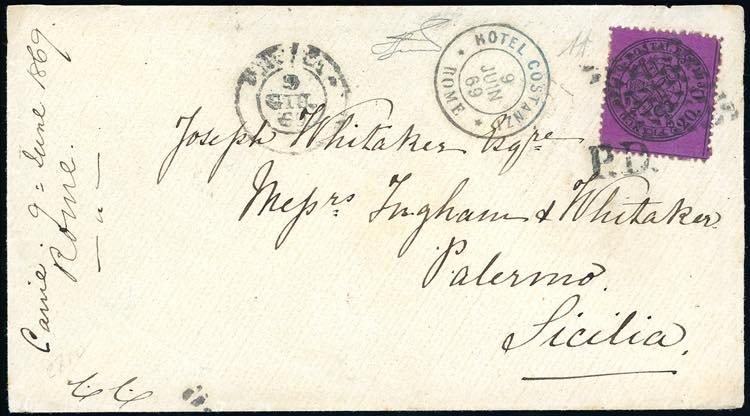 1869 - 20 cent. solferino (28), ... 