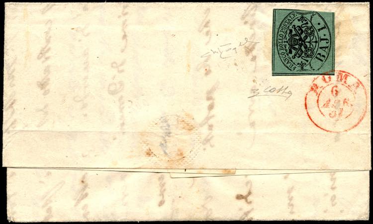 ROMA, rosso punti 12 - 1 baj (2a), ... 