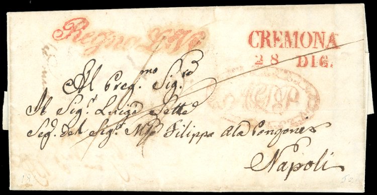 1841 - Lettera prefilatelica da ... 