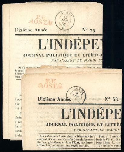 PIEMONTE-AOSTA, d.c. + PP Aosta in ... 