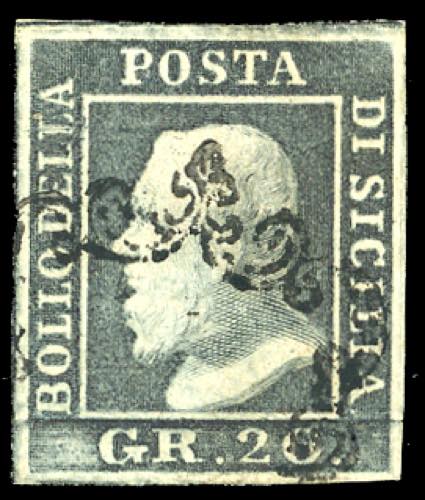 1859 - 20 grana grigio ardesia ... 